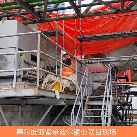 塞尔维亚紫金波尔铜业项目现场